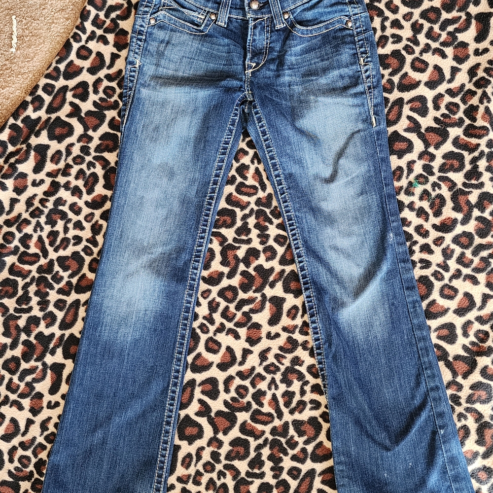 Ariat Women's Bootcut Jeans in Deep Blue